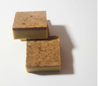 TWO LAYER SCRUB SOAP